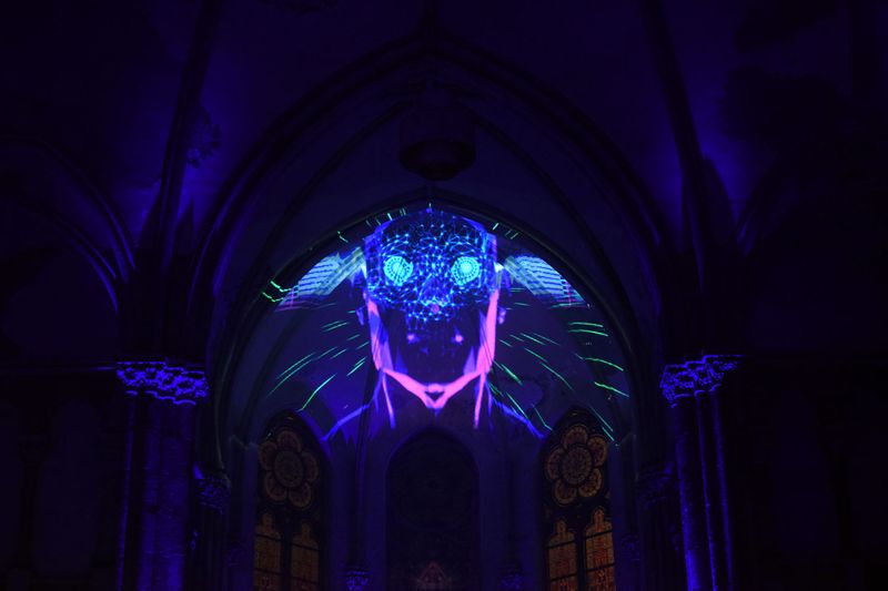 Nacht der erleuchteten Kirche, Peterskirche Leipzig mit Purple Schulz