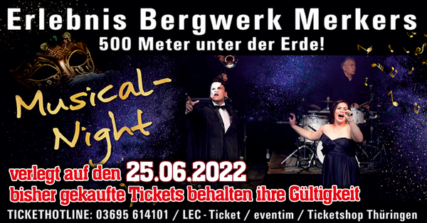 Musical Night Erlebnis Bergwerk Merkers